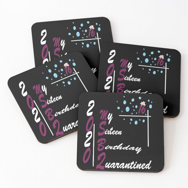 Item preview, sexteen birthday Social Distancin designed and sold by redodaha.