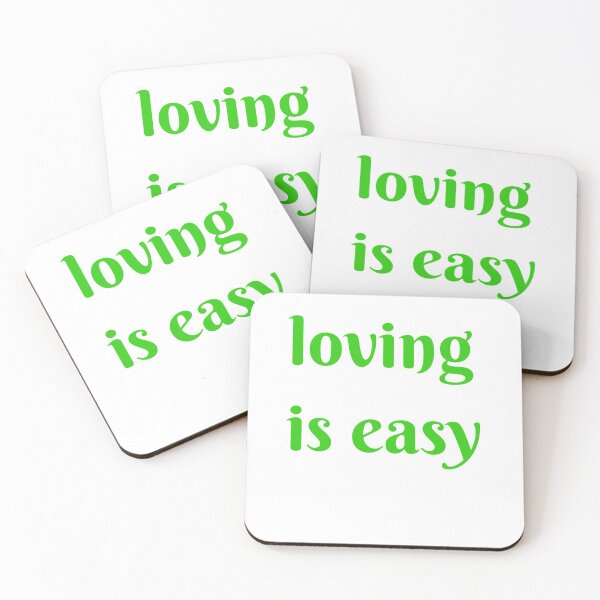 Item preview, loving is easy designed and sold by calvin  jack.