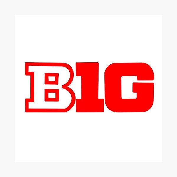 Item preview, BIG 10 LOGO designed and sold by cristinaavato.