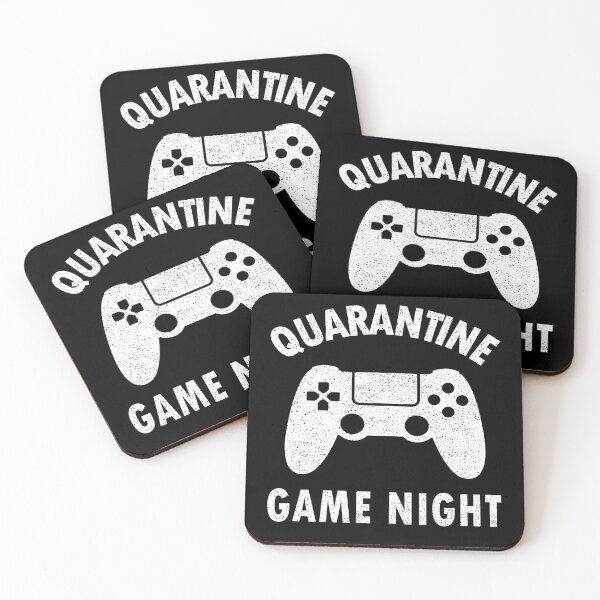 Item preview, Quarantine Game Night Vintage Retro Sun Set | Lockdown Gifts For Gamers designed and sold by Mfk Clothes.