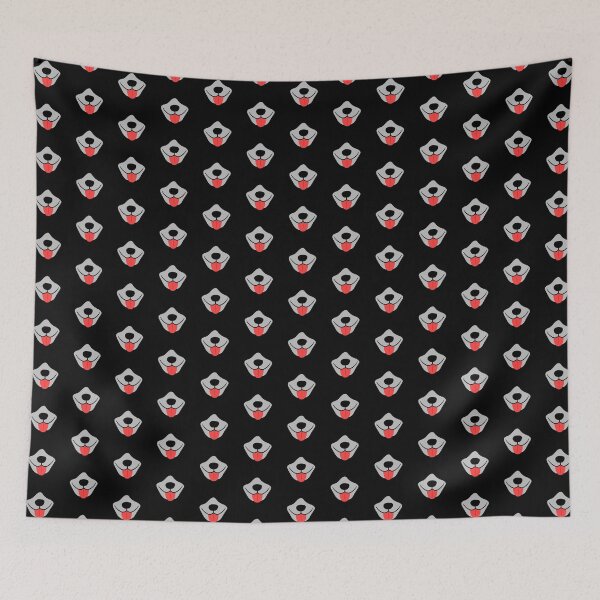 Item preview, Funny Hand Drawn Close Up Dog Mouth Tongue Out designed and sold by artvia.