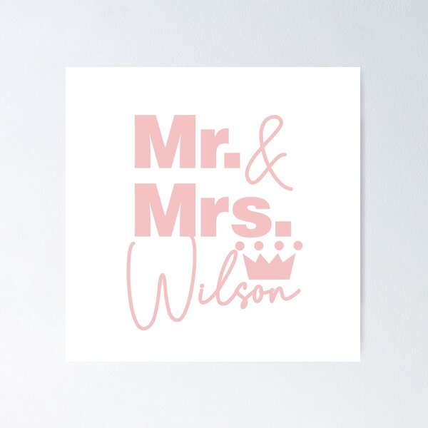 Item preview, We are Mr and Mrs Anderson Lovely Family designed and sold by HelloFromAja.