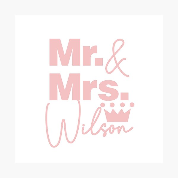 Item preview, We are Mr and Mrs Anderson Lovely Family designed and sold by HelloFromAja.