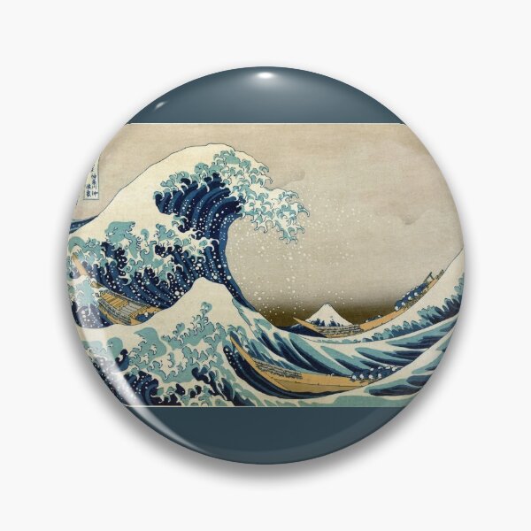 Item preview, Great Wave Off Shore of Kanagawa - Hokusai Katsushika - 1826 - woodcut designed and sold by CrankyOldDude.