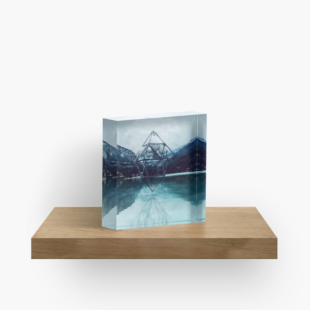 Above the lake Acrylic Block
