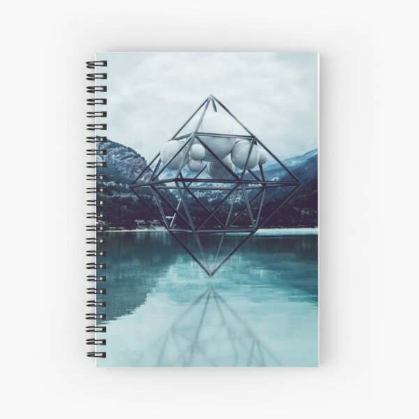 Above the lake Spiral Notebook