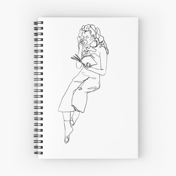 Item preview, Oneline Woman Reading designed and sold by leamayy.
