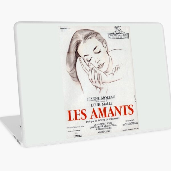 Les Amants (The Lovers) - Louis Malle - vintage French New Wave film poster  | Spiral Notebook