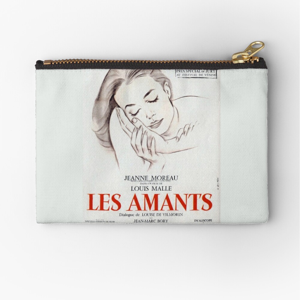 Les Amants (The Lovers) - Louis Malle - vintage French New Wave film poster  | Spiral Notebook