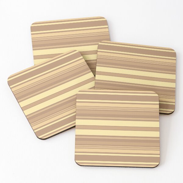 Item preview, Blonde Horizontal Balanced Stripes designed and sold by weirdAffect.