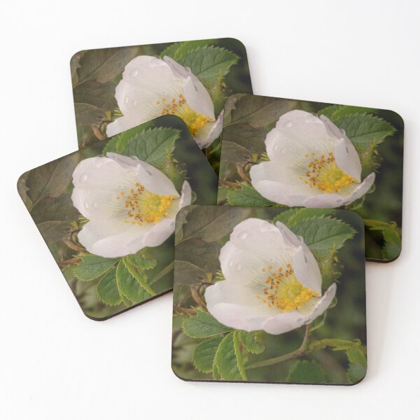 Item preview, Delicate pink flower raindrops  designed and sold by HaleyRedshaw.