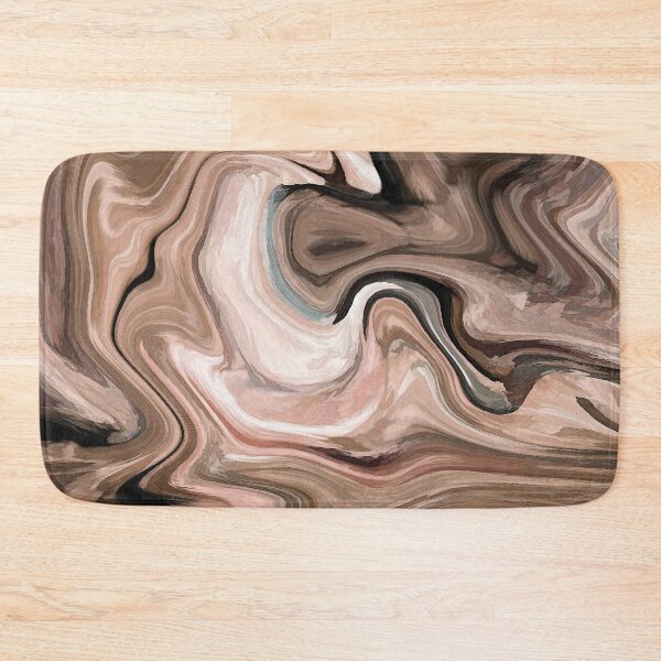 Item preview, Brown beige watercolor marble  designed and sold by fuzzyfox.