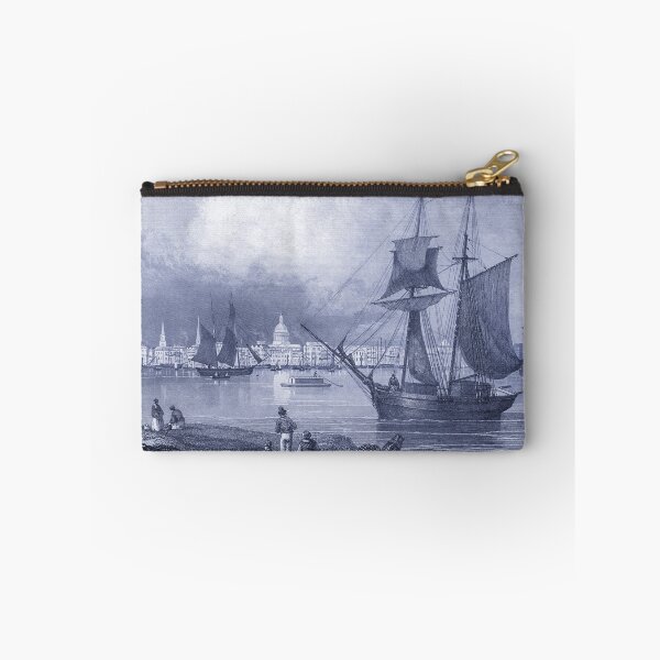 Item preview, Vintage Port of New Orleans Blue Toile designed and sold by AntiqueImages.