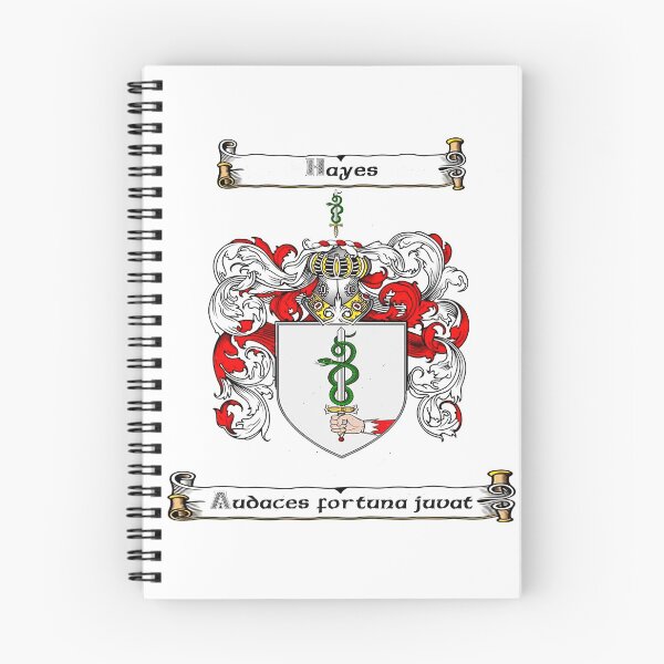 Item preview, Hayes Family Crest and Motto designed and sold by Hibernia29.