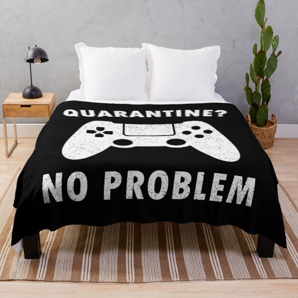 Item preview, Quarantine No Problem Vintage Retro Sun Set | Lockdown Gifts For Gamers designed and sold by Mfk Clothes.