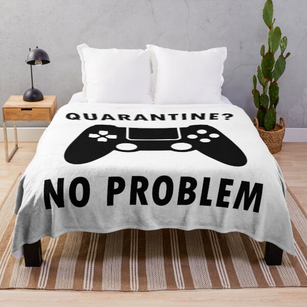 Item preview, Quarantine No Problem Vintage Retro Sun Set | Lockdown Gifts For Gamers designed and sold by Mfk Clothes.