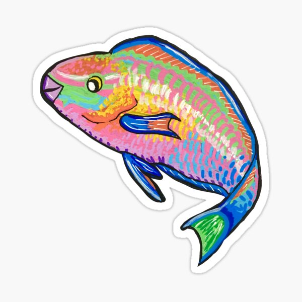 Item preview, Parrotfish designed and sold by thefroglesbian.