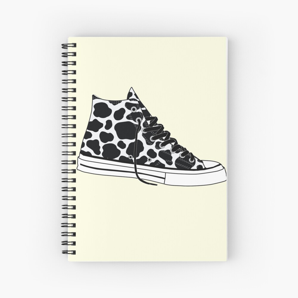cow print shoes converse