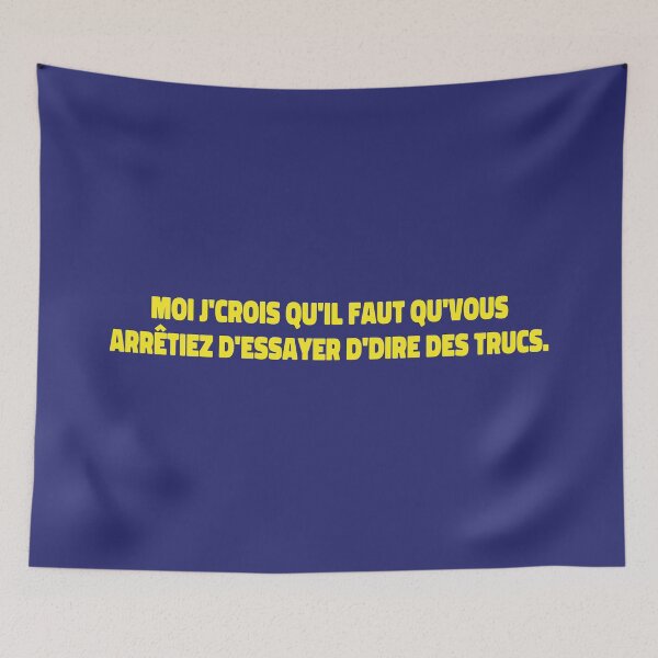 Item preview, Stop saying stuff - Kaamelott designed and sold by Soronelite.