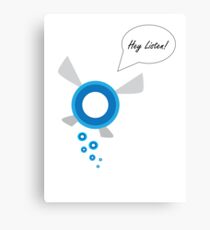 Hey Listen! Canvas Print
