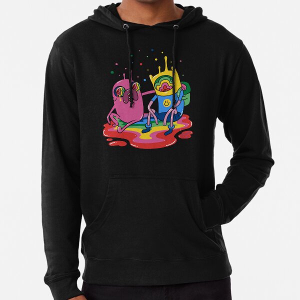 Trippy Finn & Jake Lightweight Hoodie