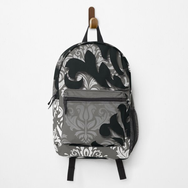 Item preview, Silver Damask designed and sold by DinaMurad.