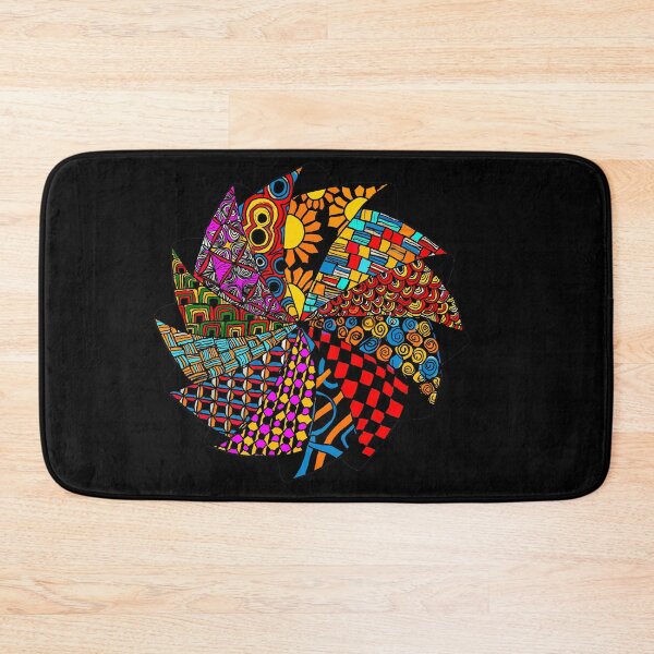 Item preview, Colourful zentangle  Spinner designed and sold by NatanDesigns.
