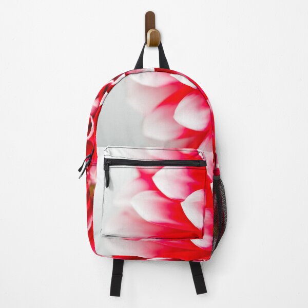 Item preview, Red and White Dahlia Flower designed and sold by heidipics.
