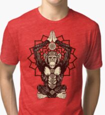 Chakra Monkey Tonight Tri-blend T-Shirt