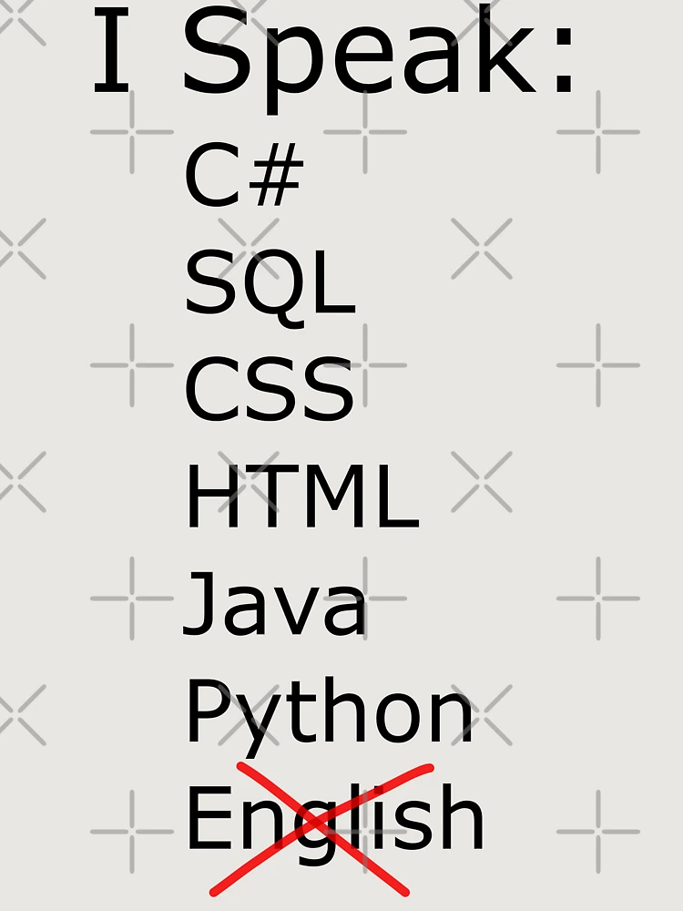Thumbnail 6 of 6, Premium Oversized Hoodie, I speak C sharp, sql, css, html, java, python designed and sold by catnamedtiffany.