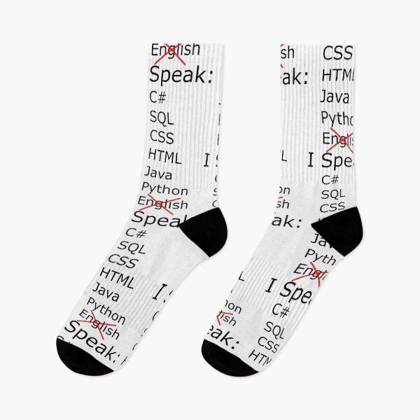 Item preview, I speak C sharp, sql, css, html, java, python designed and sold by catnamedtiffany.