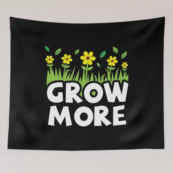 Item preview, Grow More Gardening Gardeners Flower Planting Gift designed and sold by haselshirt.