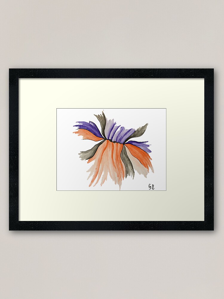 Alternate view of Only a kiss Framed Art Print