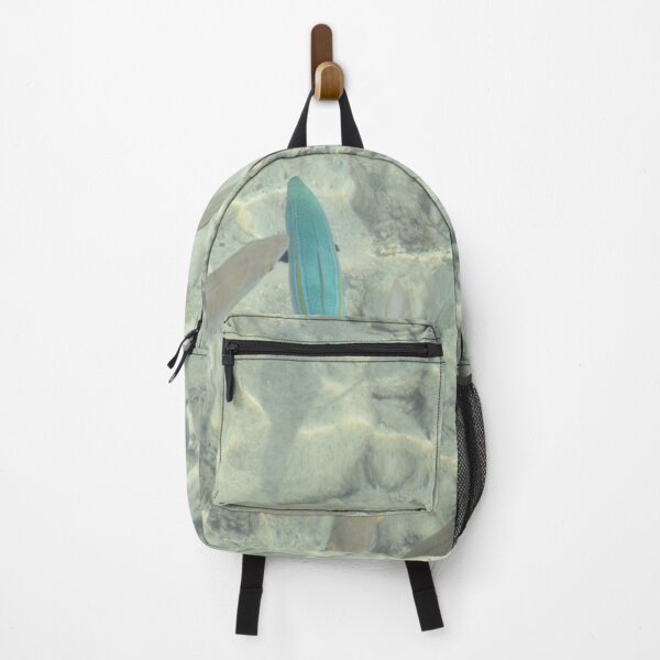 Item preview, Clear water with grey and blue fish designed and sold by Artlajf.