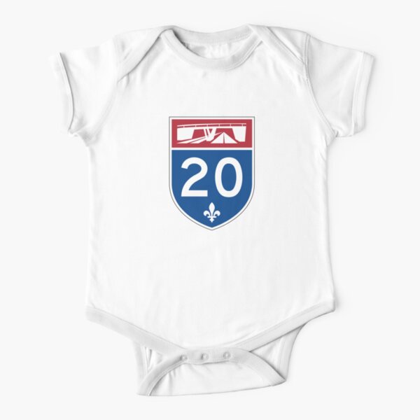 Autoroute Quebec Canada Baby One Piece By Tonbbo Redbubble