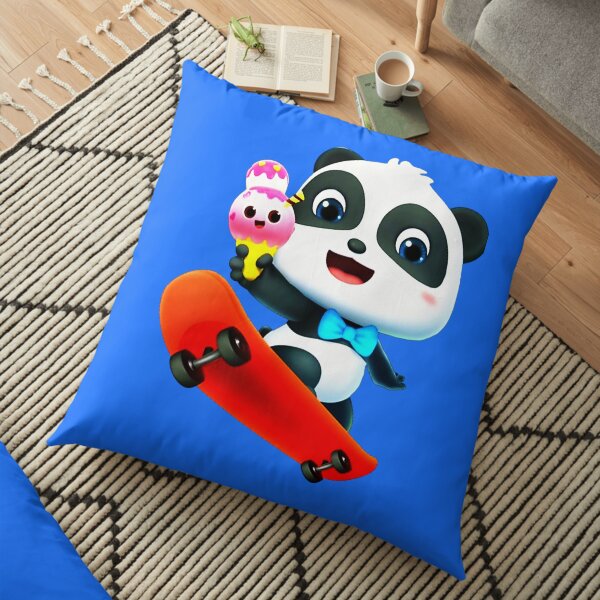 Kiki and Miumiu ♡ panda loves ice cream Floor Pillow