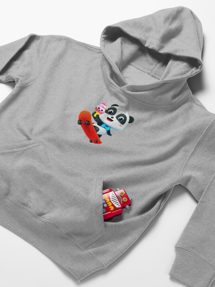 Alternate view of Kiki and Miumiu ♡ panda loves ice cream Kids Pullover Hoodie