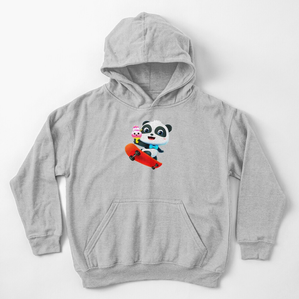 Kiki and Miumiu ♡ panda loves ice cream Kids Pullover Hoodie