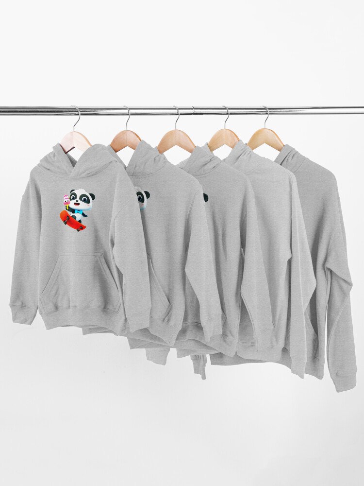 Alternate view of Kiki and Miumiu ♡ panda loves ice cream Kids Pullover Hoodie