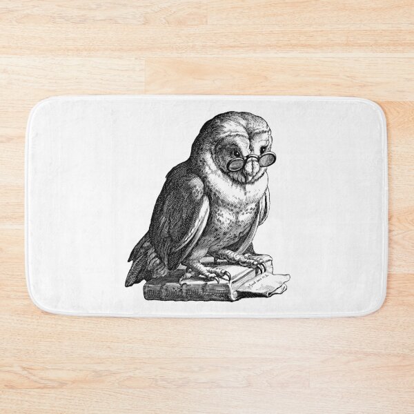 Item preview, Reader Owl | black and white designed and sold by Kinisis.