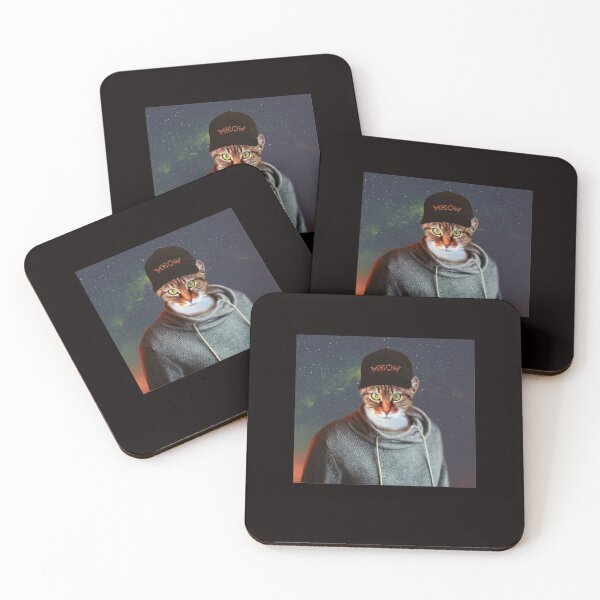 Item preview, Cat wearing cap, gift for cat lover, Cat artist, Space Cat designed and sold by Smart Side.