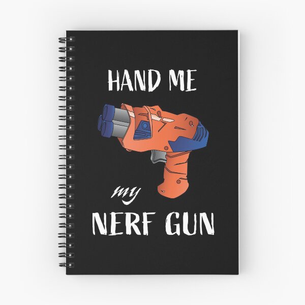 Aperçu de l'œuvre Donnez-moi mon pistolet nerf - - Nerf War, pistolet / blaster de combat Nerf créée et vendue par LookFrog.