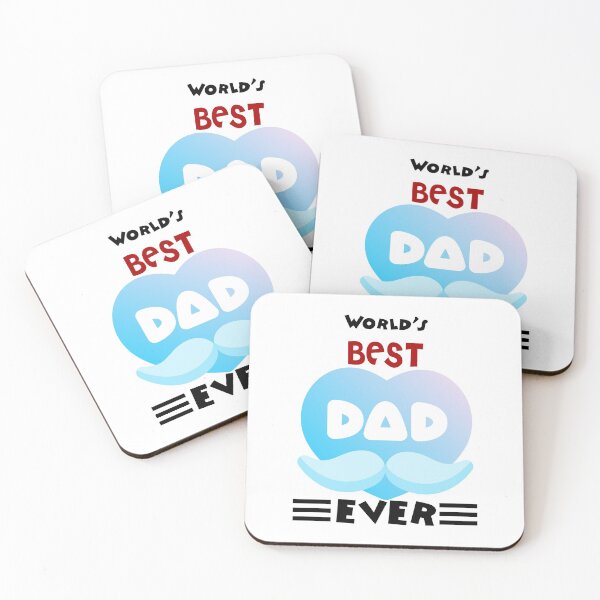 Item preview, World's Best Dad Ever designed and sold by asmmdesign.