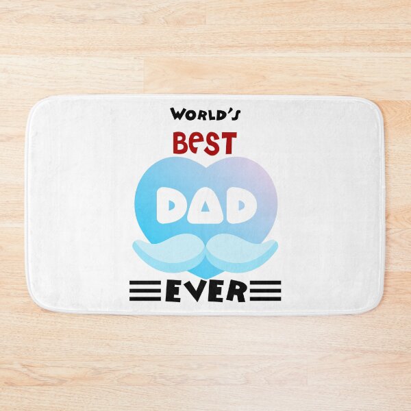 Item preview, World's Best Dad Ever designed and sold by asmmdesign.