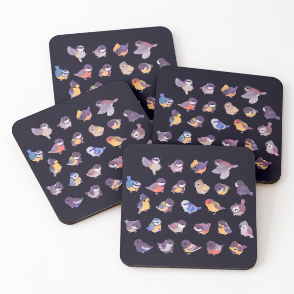 Item preview, Little bird (Paridae) - dark designed and sold by pikaole.