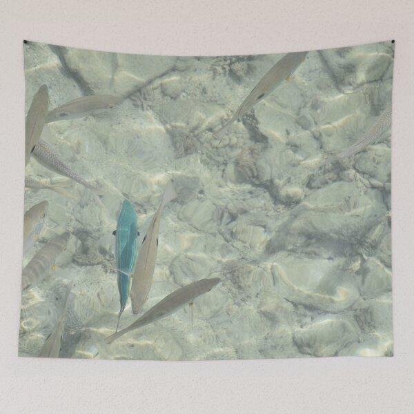 Item preview, Clear water with grey and blue fish II designed and sold by Artlajf.