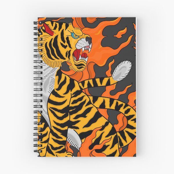 Item preview, Flaming Tiger designed and sold by mitchblairart.