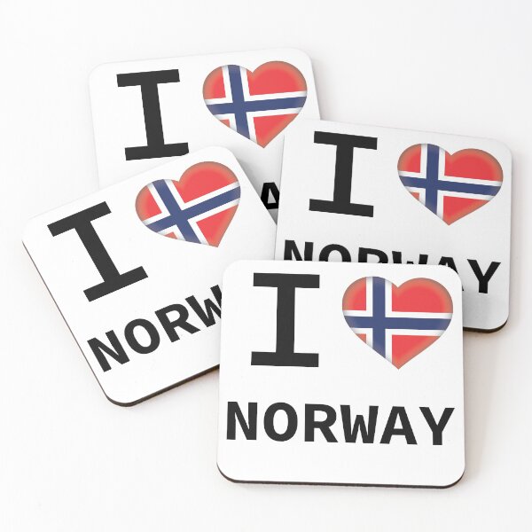 Item preview, I HEART NORWAY designed and sold by Mxdesign888.