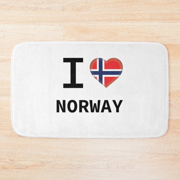 Item preview, I HEART NORWAY designed and sold by Mxdesign888.