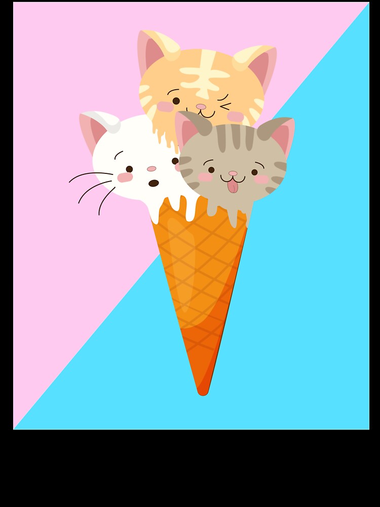 cat ice cream shirt